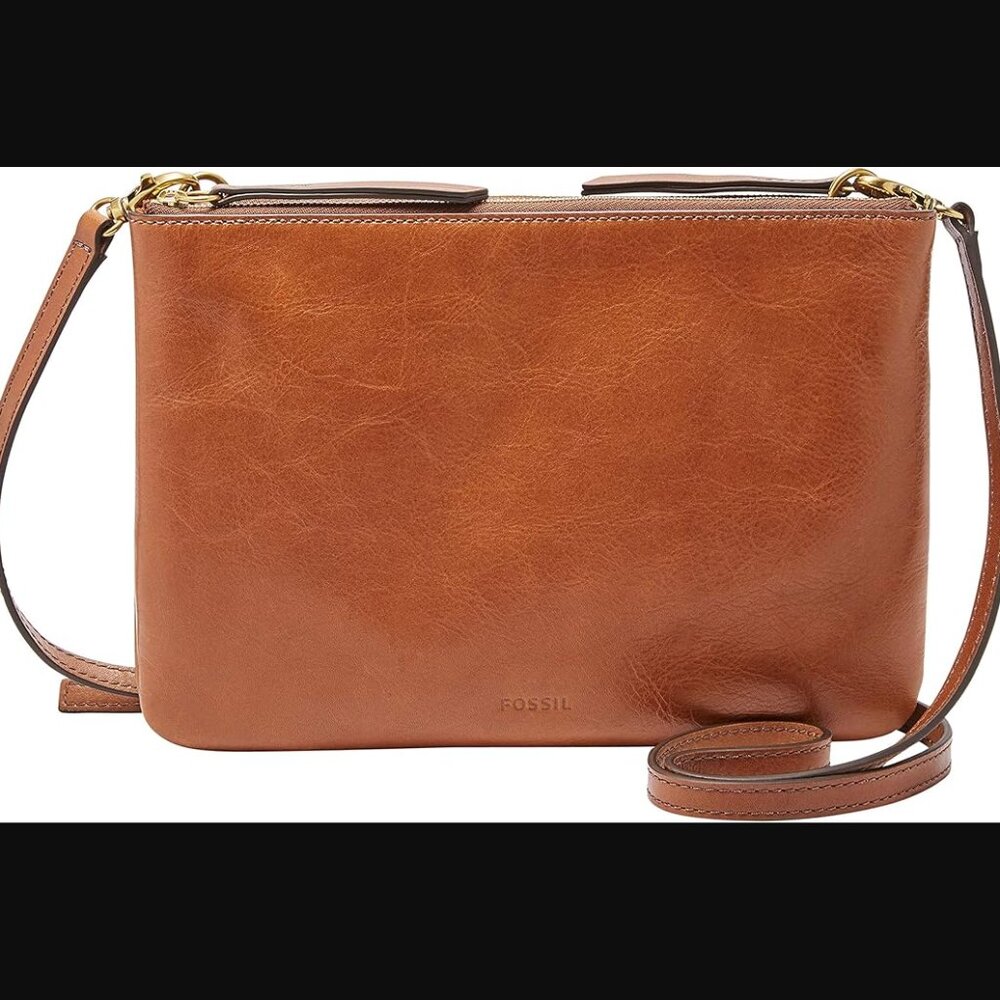 Fossil Devon Crossbody Purse Handbag, Medium
